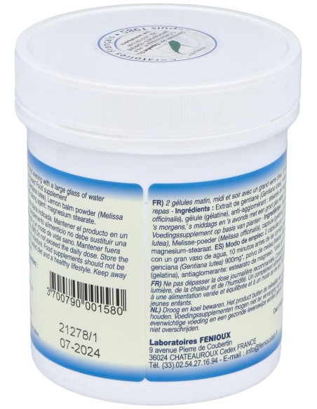 Genciana Melisa 200Cap.