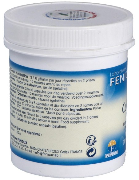 Fenioux Colostrum 300Mg 200Caps