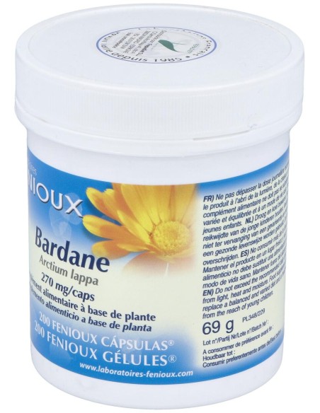 Fenioux Bardana 270Mg 200Caps