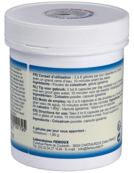 Fenioux Colostrum 300Mg 200Caps