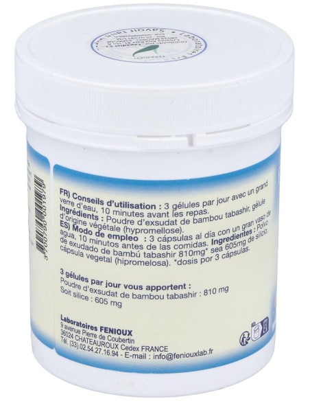 Fenioux Bambu Tabashir 270Mg 200Caps
