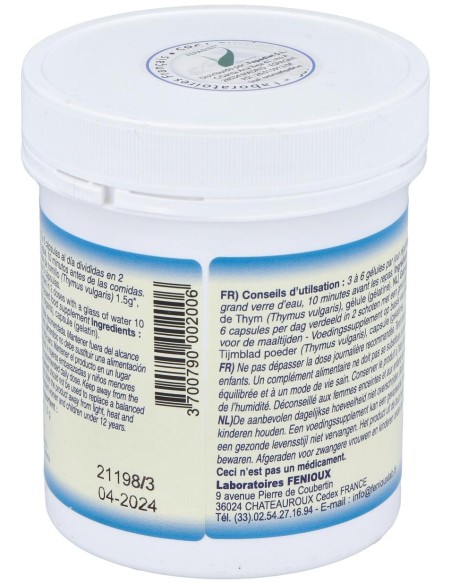 Fenioux Tomillo 200Caps