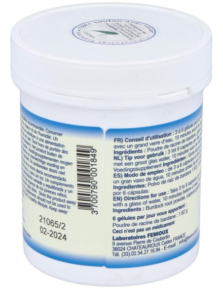 Fenioux Bardana 270Mg 200Caps