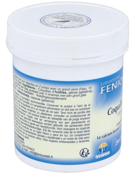 Fenioux Concha Ostra 320Mg 200Caps