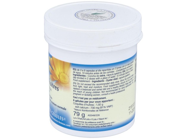 Fenioux Concha Ostra 320Mg 200Caps
