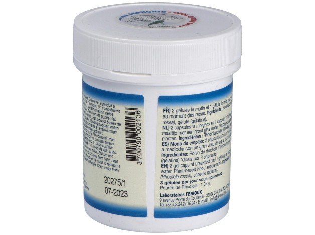 Rhodiola 340Mg. 90Cap.