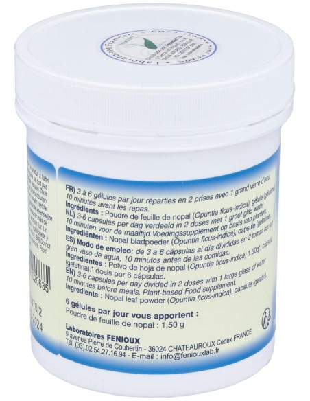Fenioux Nopal 250Mg 200Caps