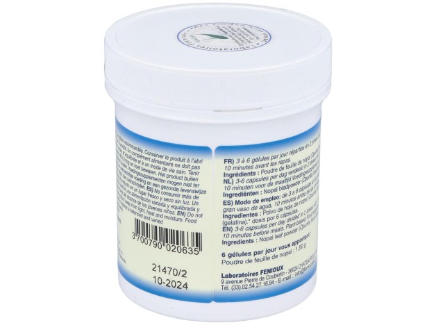 Fenioux Nopal 250Mg 200Caps