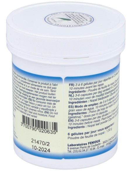 Fenioux Nopal 250Mg 200Caps