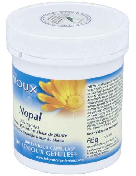 Fenioux Nopal 250Mg 200Caps
