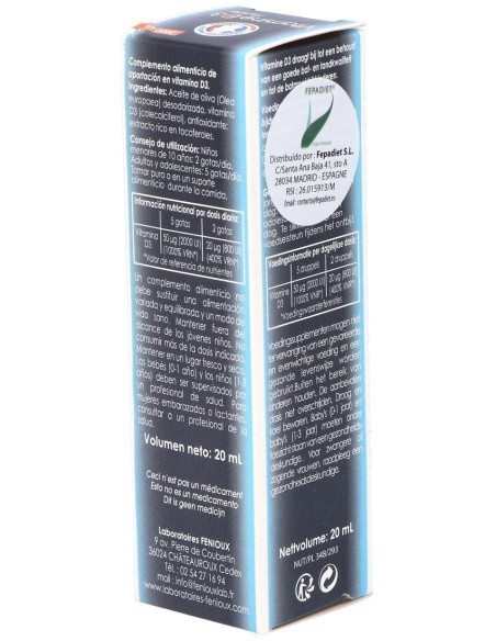 Fenioux Vitamina D3 2000Ui 20Ml