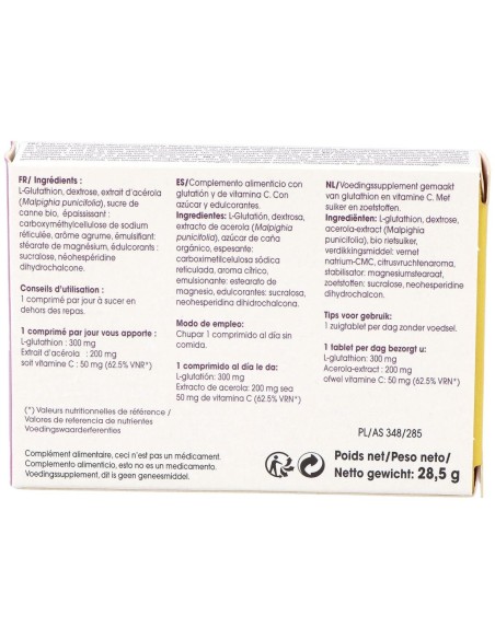 Glutation Forte 300Mg. 30Comp. Bucodisp.