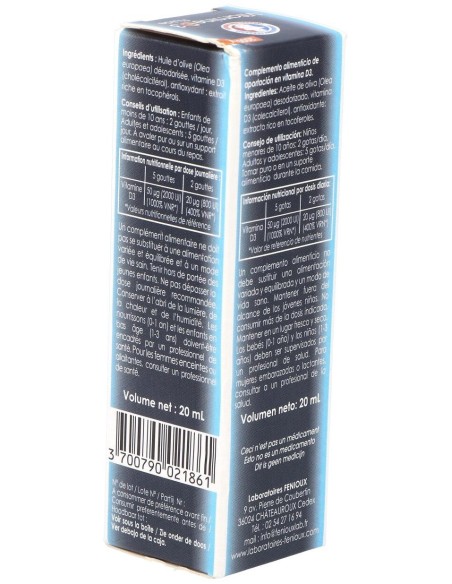 Fenioux Vitamina D3 2000Ui 20Ml