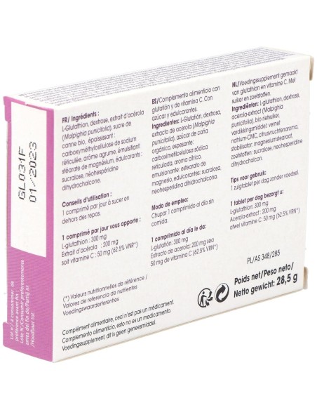 Glutation Forte 300Mg. 30Comp. Bucodisp.