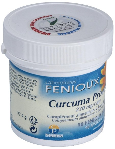 Fenioux Curcuma Proactif 230Mg 90Caps