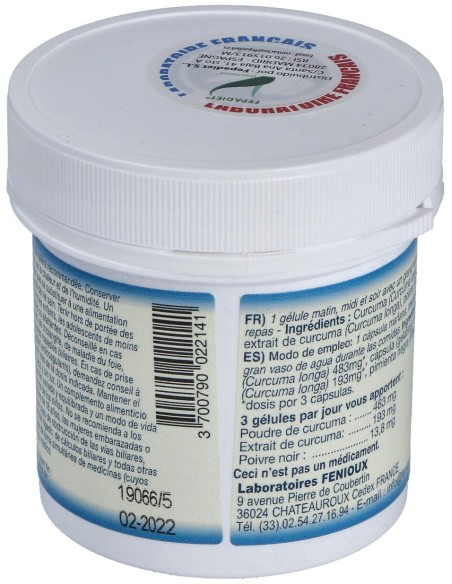 Fenioux Curcuma Proactif 230Mg 90Caps