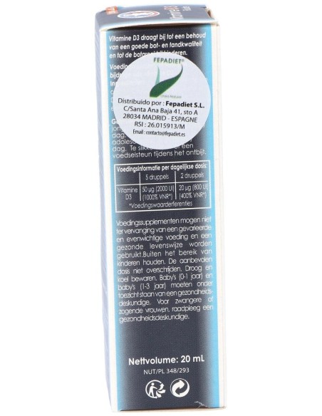 Fenioux Vitamina D3 2000Ui 20Ml