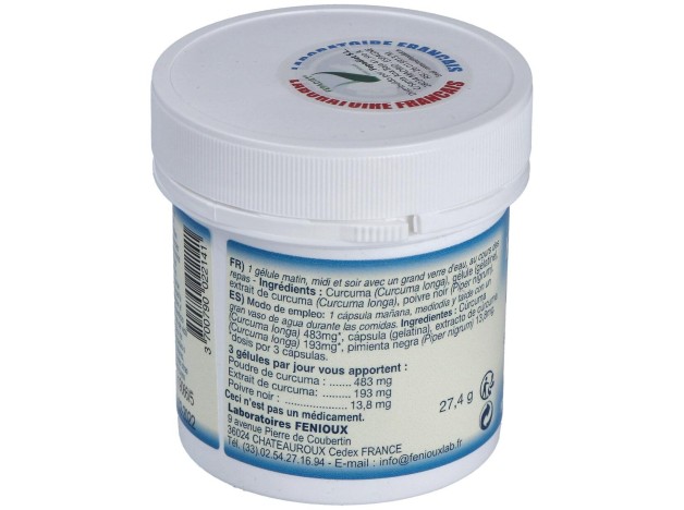 Fenioux Curcuma Proactif 230Mg 90Caps