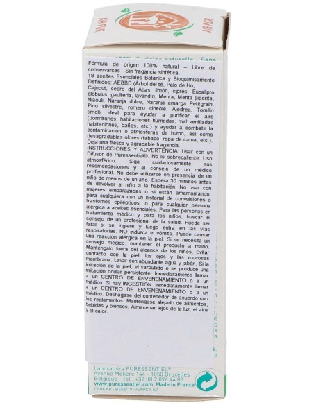 Puressentiel Difuss Aire Puro Sinergia De Ae Para Difusion 30M