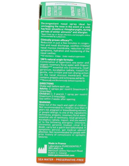 Spray Nasal Descongestivo 15Ml.