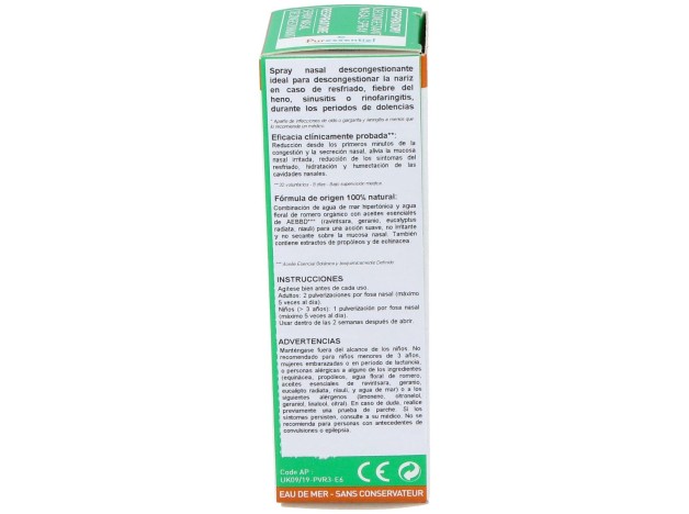 Spray Nasal Descongestivo 15Ml.