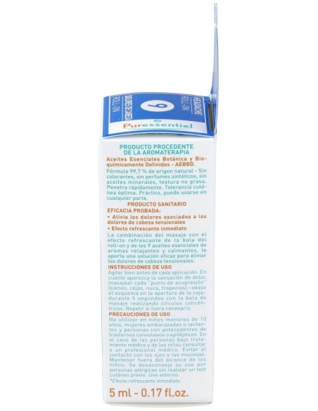 Roller Sos Cabeza Con 9 Ae 5Ml.