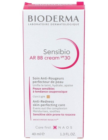 Sensibio Ar Bb Cream Spf30 Perfeccionador Dermatológico Bioderma