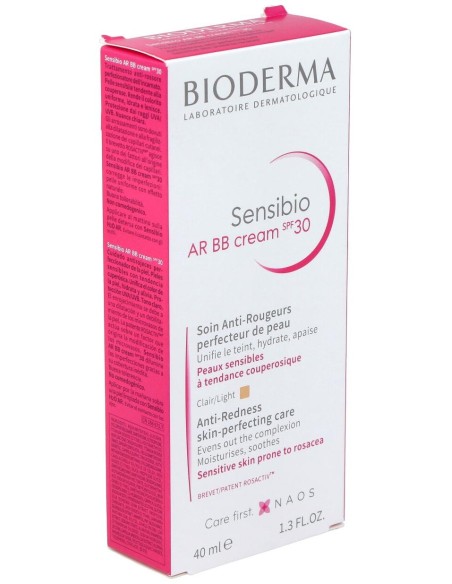 Sensibio Ar Bb Cream Spf30 Perfeccionador Dermatológico Bioderma