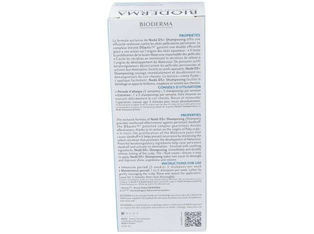 Bioderma Nodé Ds+ Champú Anticaspa Intensivo 125Ml