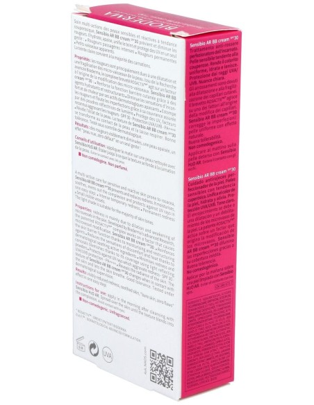 Sensibio Ar Bb Cream Spf30 Perfeccionador Dermatológico Bioderma