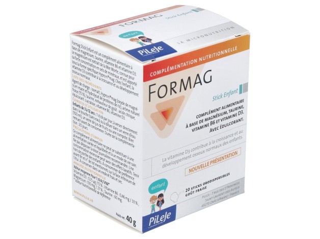 Pileje Formag Infantil Sabor Fresa 20 Stick