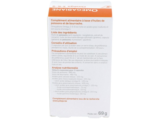 Omegabiane Omega 3-6-9 100Cap.