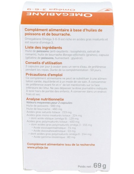 Omegabiane Omega 3-6-9 100Cap.