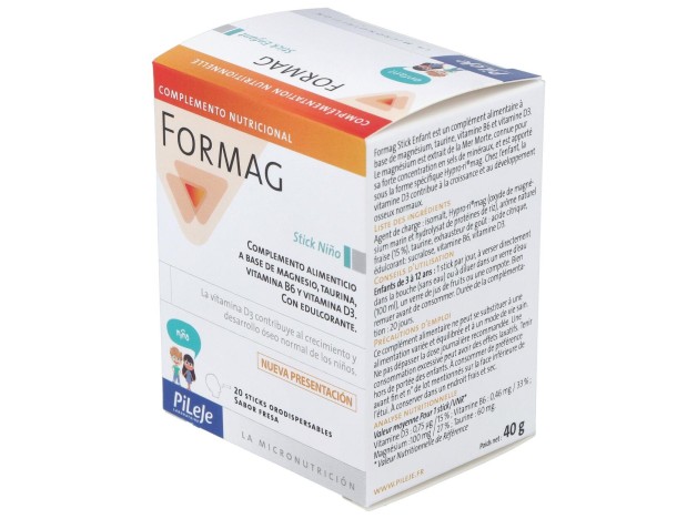 Pileje Formag Infantil Sabor Fresa 20 Stick
