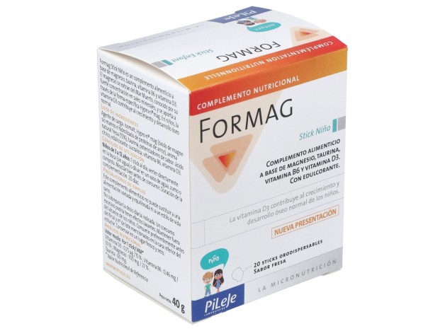 Pileje Formag Infantil Sabor Fresa 20 Stick