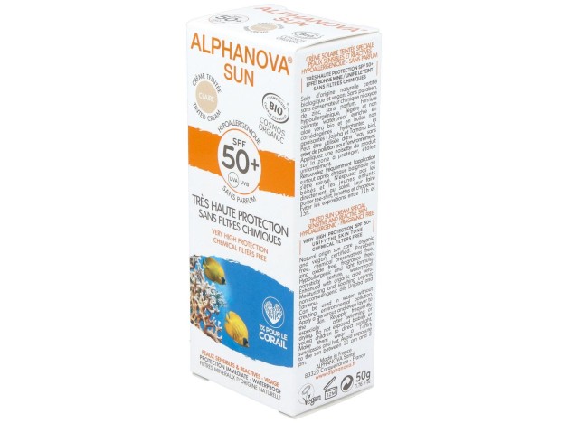 Solar Facial Spf50+ Color Hipoalergenico 50Gr. Bio