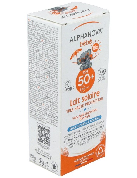 Solar Spf50+ Bebe 50Gr. Bio