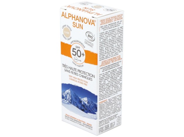 Solar Facial Spf50+ Color Hipoalergenico 50Gr. Bio