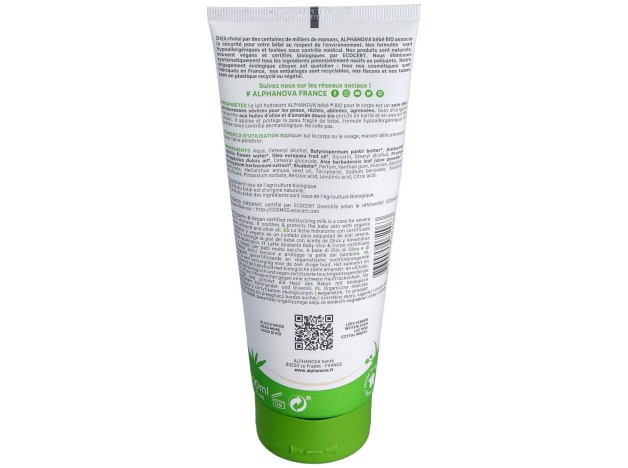 Leche Corporal Bebe 200Ml. Bio