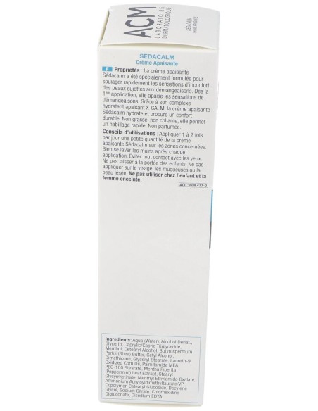 Acm Sédacalm Crema Calmante, 120 Ml