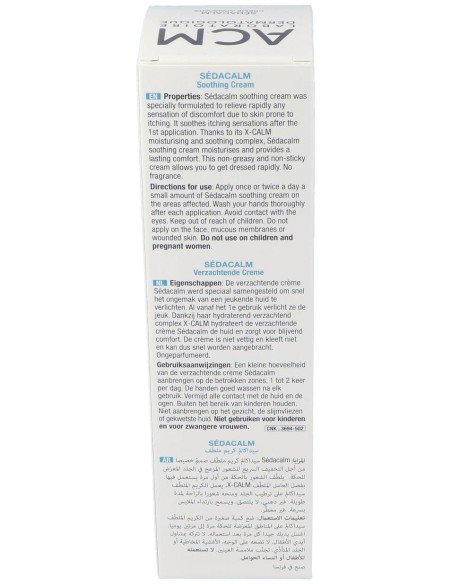 Acm Sédacalm Crema Calmante, 120 Ml
