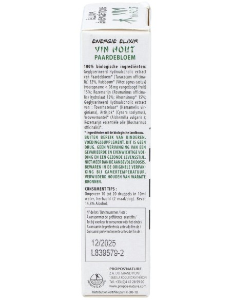 Elixir Nº 02 Ying De Madera (Diente De Leon) 50Ml