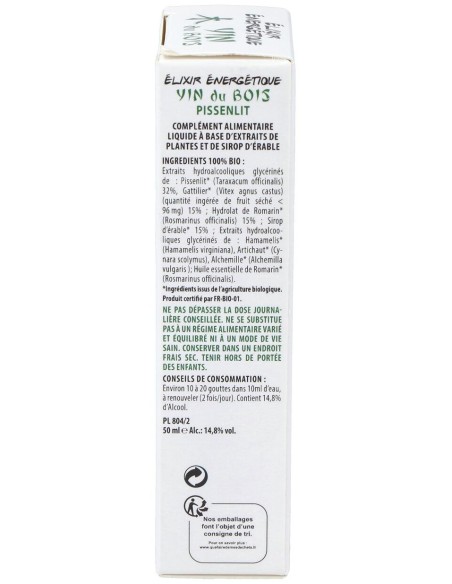 Elixir Nº 02 Ying De Madera (Diente De Leon) 50Ml