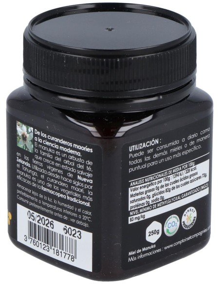 Miel De Manuka Iaa5+ 250Gr.