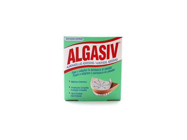 Algasiv Dentadura Superior 18 Almohadillas