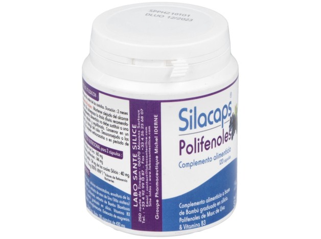 Silacaps Polifenoles Vascular 120Caps.