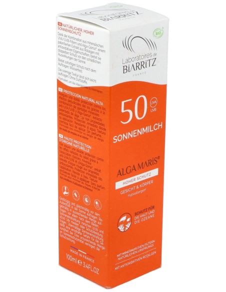 Laboratoires De Biarritz Alga Maris Leche Solar Fps50 100Ml