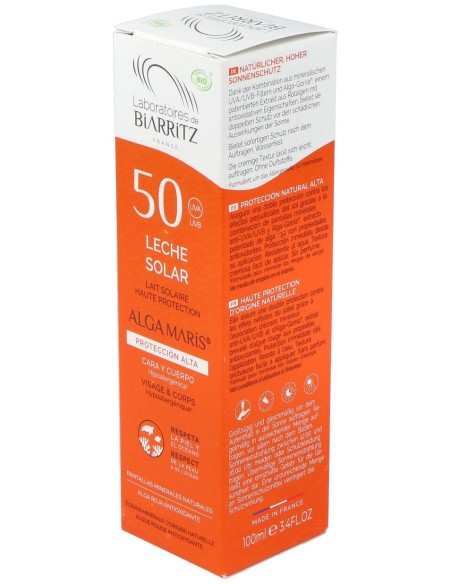 Laboratoires De Biarritz Alga Maris Leche Solar Fps50 100Ml