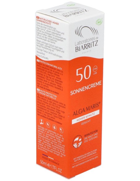 Crema Solar Facial Spf50 50Ml. Bio
