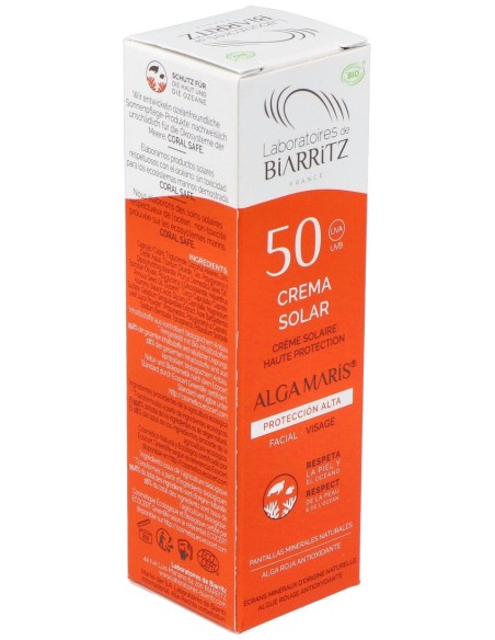 Crema Solar Facial Spf50 50Ml. Bio
